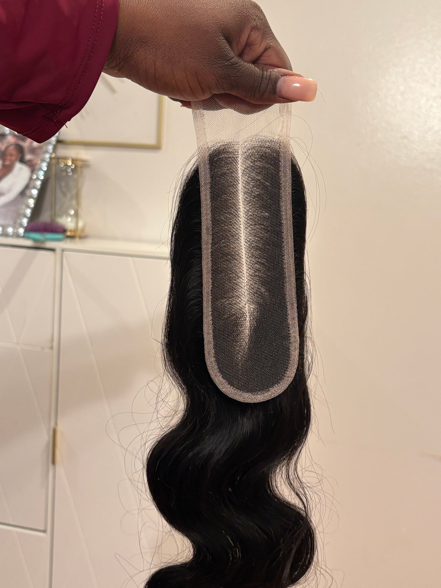 2x6 closure (20 inch) body wave