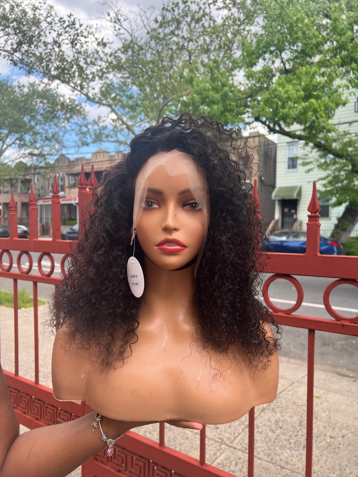 KINKY FRONTAL WIG